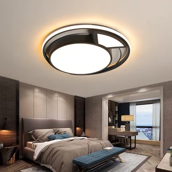 

Ceiling Mount Modern Led Chandelier Decoraction Black color Chandelier Lighting For Living room Bedroom Light Fixtures Luminaire