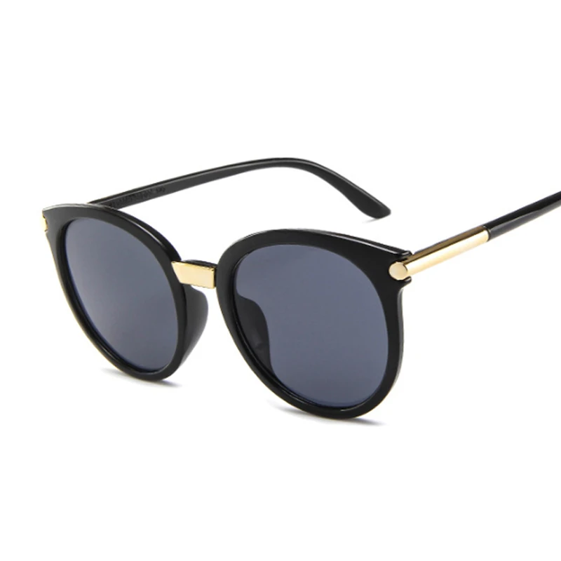 

Очки солнцезащитные женские в стиле ретро, Модные Винтажные брендовые дизайнерские зеркальные цветные солнечные очки «кошачий глаз»