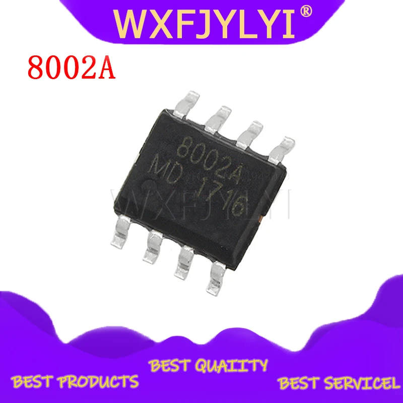20pcs/lot 8002A SOP8 MD8002A MD8002 CKE8002B chip 3W audio amplifier IC | Электронные компоненты и принадлежности