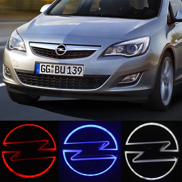 5d 13 3cm 10 1cm Opel Astra Insignia Corsa Mokka Zafira Lada Vesta Car Front Hood Rear Trunk Emblem Badge Led Light Lamp Aliexpress Automobiles Motorcycles