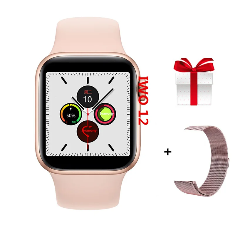 

Smart Watch IWO 12 Series 5 PK IWO 11 Smartwatch ECG Heart Rate Monitor Pedometer Support Whatsapp Message Notice Watch Men