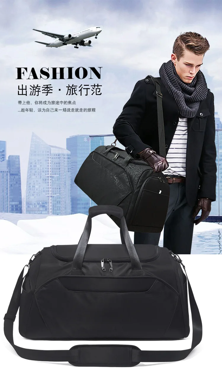 Travel Bag Hand Travel Bag Large Capacity Waterproof Foldable Luggage Bag Men's Travel Bag Travel Maternity Package WOMEN'S