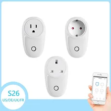 

S26 WIFI Smart Plug Power Socket Switch US/EU/UK APP Control for eWelink
