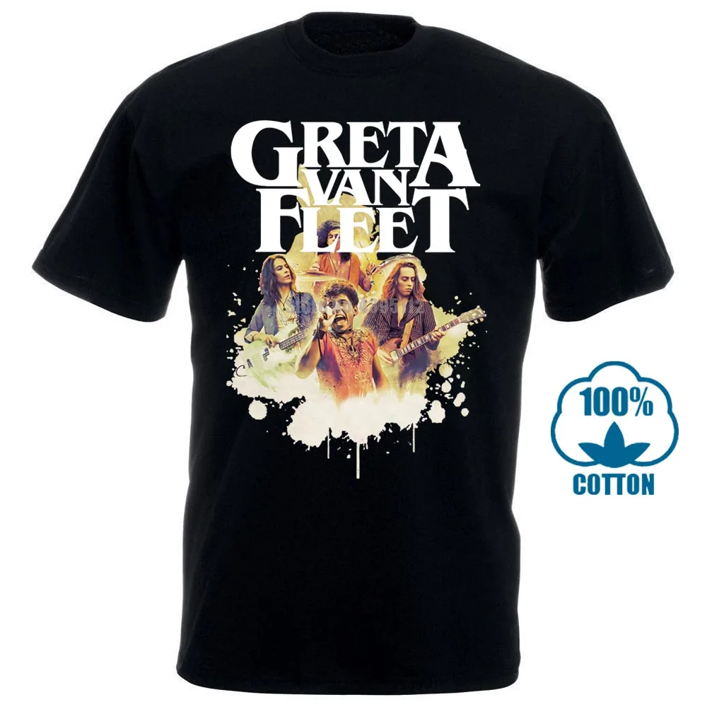 

Greta Van Fleet Tour Dates 2019 T Shirt Men'S Black S Xxl