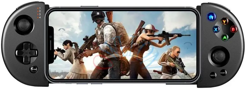 ワイヤレスandroidゲームコントローラー Androidフォン用l3r3ボタン付き格納式伸縮式pubgコントローラージョイスティックゲームパッド Aliexpress 家電製品