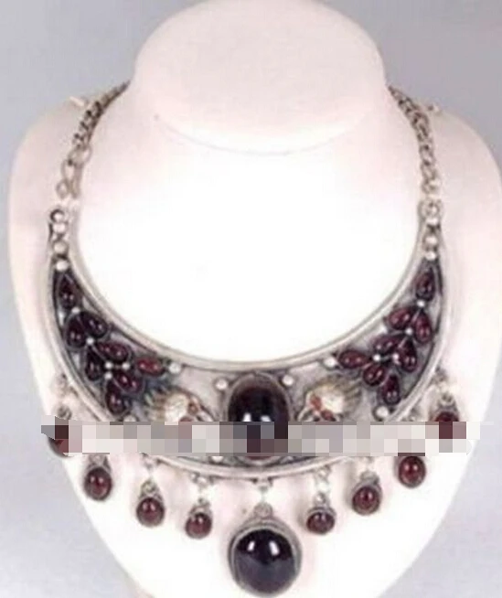 1008+++Beautiful Tibet jewelry Dragon garnet necklace Pendant | Украшения и аксессуары