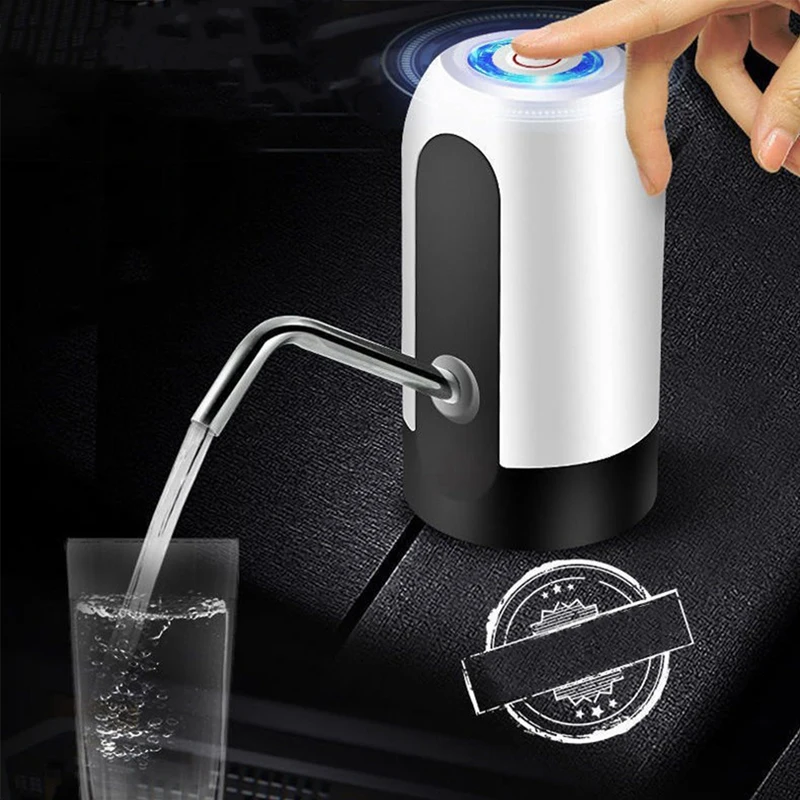 Насос для бутылки с водой автоматический Электрический дозатор воды USB-зарядкой