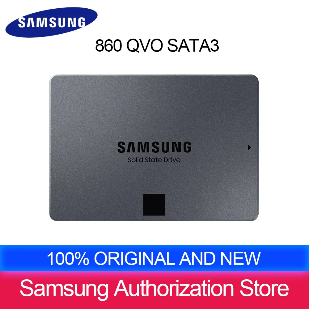 Твердотельный накопитель Samsung 860 QVO 1 ТБ 4 8 V-NAND SATAIII 6 ГБ/сек. качество и ценность