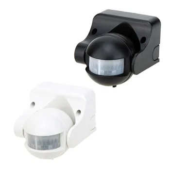 Home Security Alarm Systen 180 Degree Outdoor IP44 PIR Infrared Motion Sensor Switch Movement Detector Automatic Lighting Switch 1