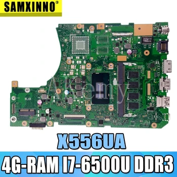 شراءجديد!! X556UJ REV2.0 اللوحة لابتوب For Asus VivoBook X556UA X556UAM X556UAK X556UV اللوحة الأصلية 4G-RAM I7-6500U DDR3