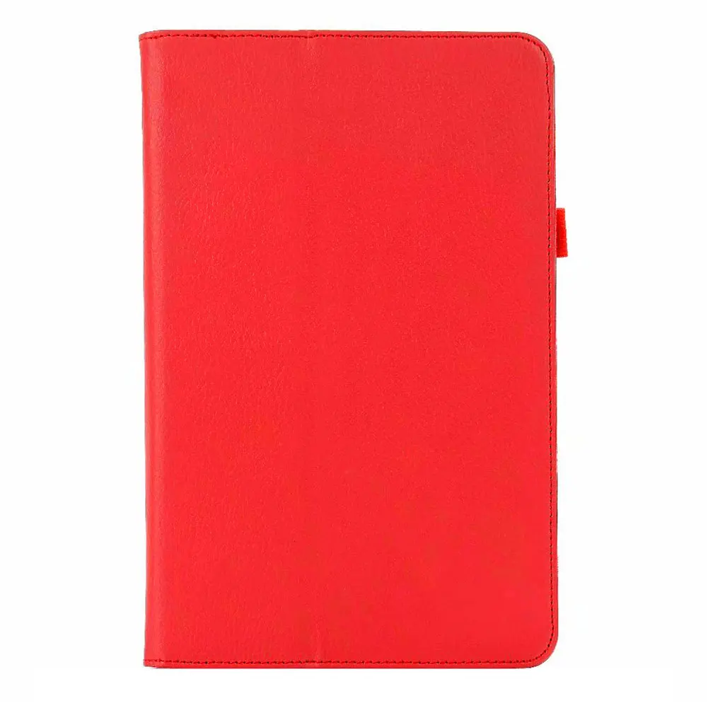 Red Ультра тонкий противоударный чехол для планшета для Samsung Galaxy Tab S6 10,5 дюймов SM-T860 SM-T865 чехол из искусственной кожи с откидной подставкой - Цвет: Red