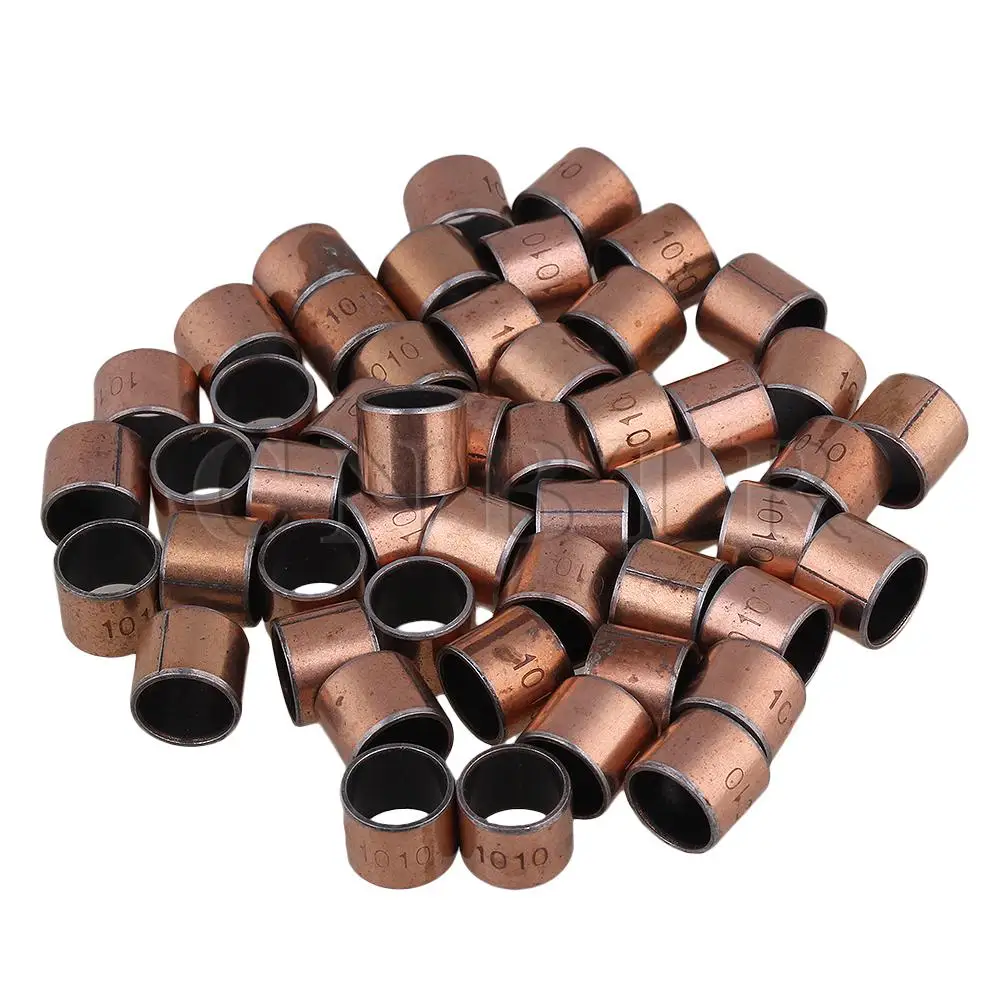 50pcs Oilite Bushing Copper 10mm x 12mm x10mm Bearing SF-1 Bearing Sleeves 