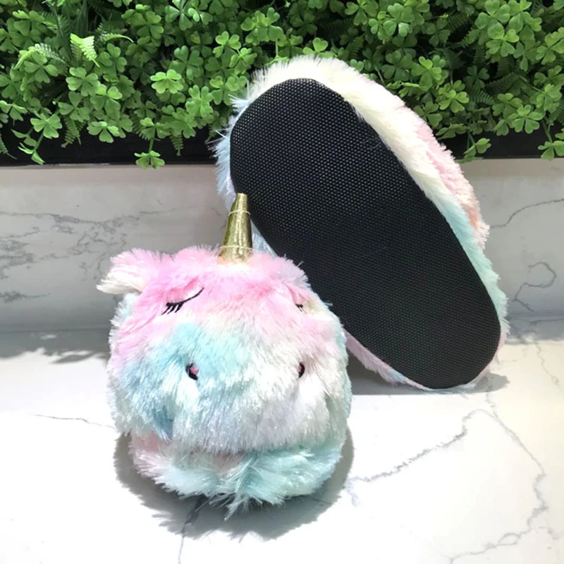 Kigurumi единорог Тапочки мультфильм тигр животных коготь комбинезоны пижамы обувь для детей и взрослых Kawaii Повседневный стиль косплей реквизит праздничная одежда