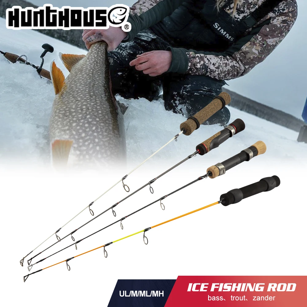 Hunthouse портативная удочка для зимней подледной рыбалки MH/ML/L/UL 41 см/50 см/56 см