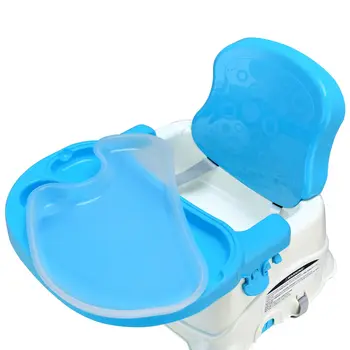 

Kids Learn Booster Seat Toddlers Walking Safety Belt 3 Adjustable Position Blue