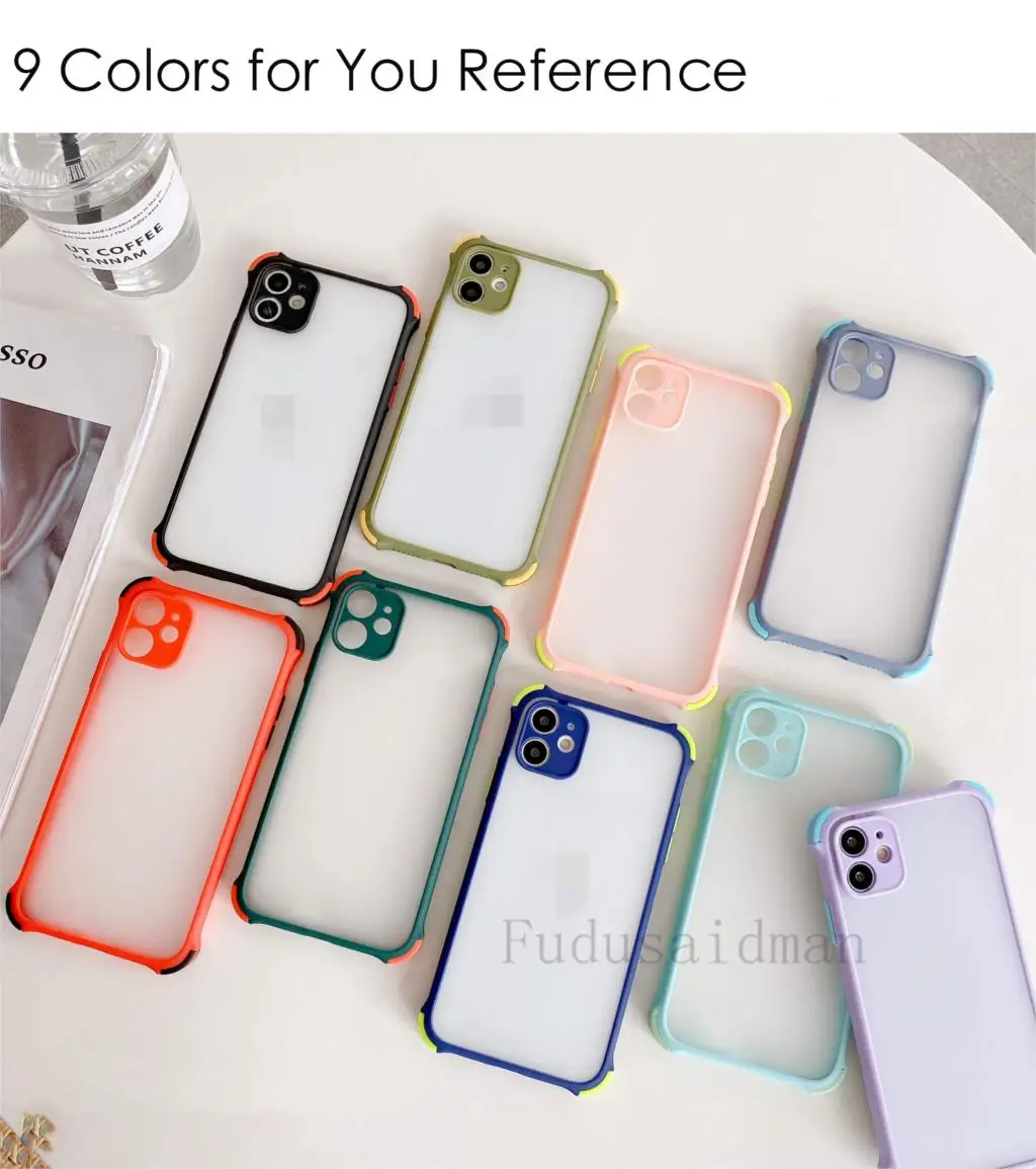 Matte Transparent Shockproof Protect Cover For Huawei Mate 40 30 20 Pro Y5 Y7 Y6 Y9 Prime 2019  Nova 5T 7i 7 8 SE Phone Case Huawei dustproof case