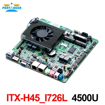 

Partaker ITX-H45_I726L Intel Core I7 4500U thin client motherboard AIO thin itx mainboard all in one thin client PC motherboard