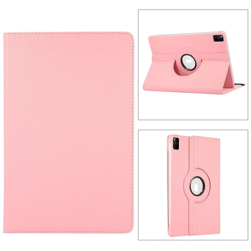 Premium PU Leather Rotating Case for 12.6 Tablet - Solid Protection Cover