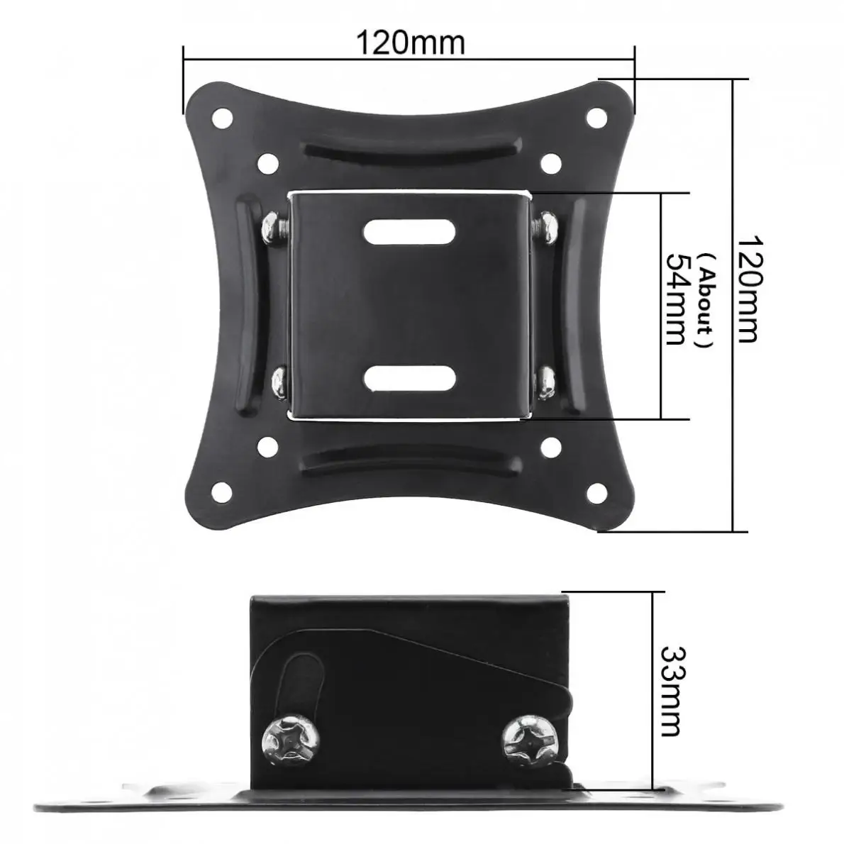 Universal Einstellbare Full-Motion LCD TV Wand Halterung Monitor Halterung  Unterstützung Bildschirm Halterung Adapter für KEINE