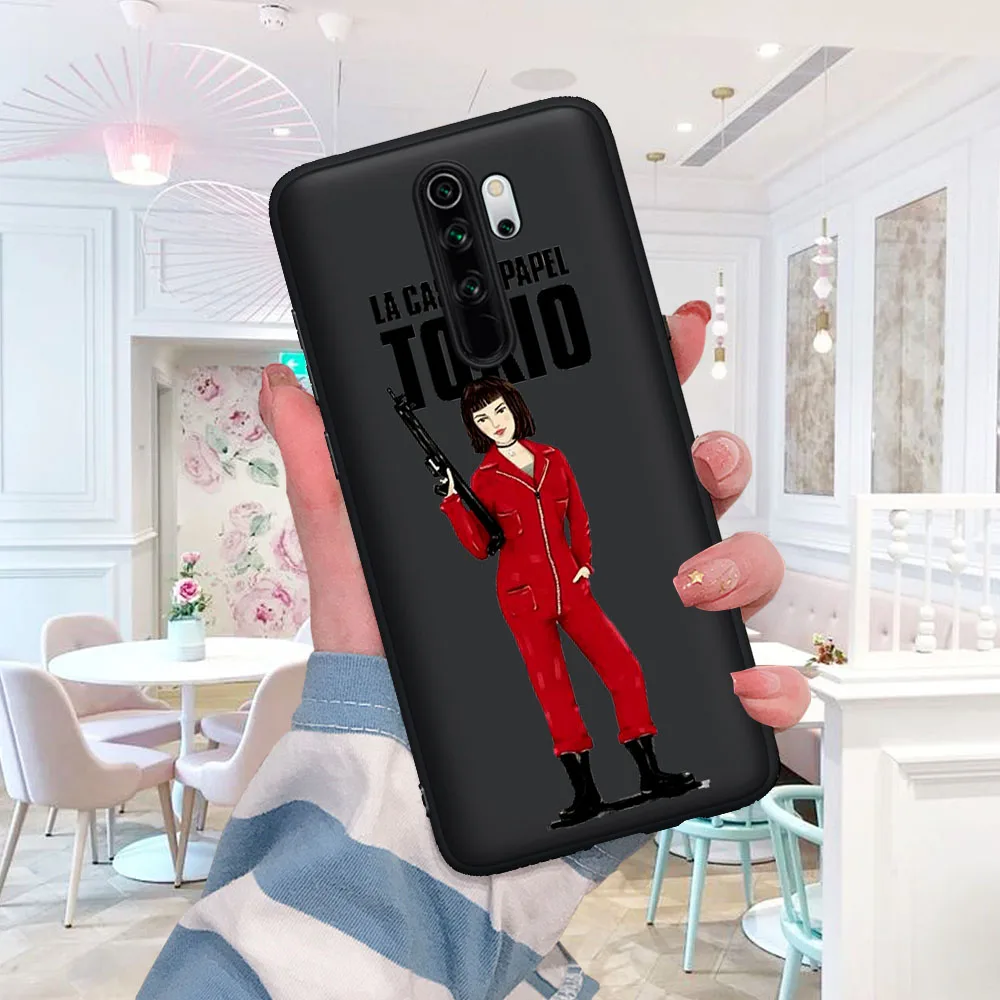 Испания ТВ деньги Heist House Paper La Casa de papel чехол для Xiaomi Redmi Note 5 6 7 8 Pro K20 K30 mi 9T Мягкий ТПУ