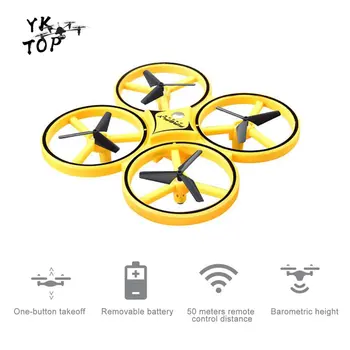 

ZF04 2.4G Remote Control Watch Four-axis Interactive Infrared Aircraft G-Sensor UAV Take-Off Induction Light Aircraft Vehicle