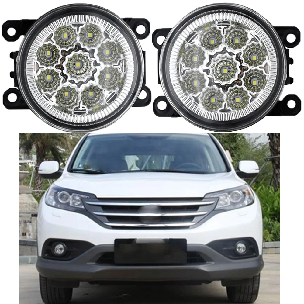 Auto Sinistra + Destra Gruppo Fendinebbia Led Fendinebbia H11 12V Per Honda Cr-V Crv 2012 2013 2014 Rm1 Rm2 Rm3 Rm4
