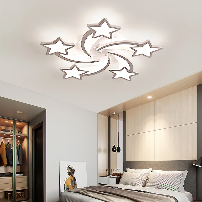  LED Chandelier Modern Stars Ceiling chandeliers Lighting For Living Room Bedroom kitchen Children W - 4000175802885