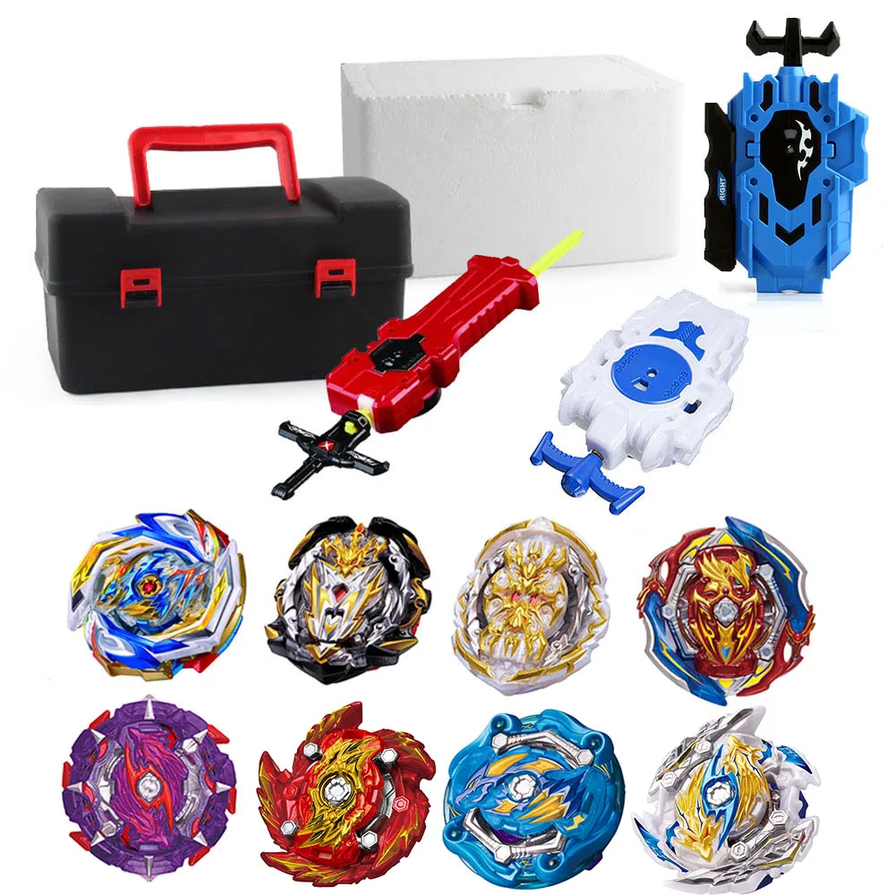 Набор топов пусковые установки игрушки Beyblade металлические волчки Bey Blade|Волчки| |