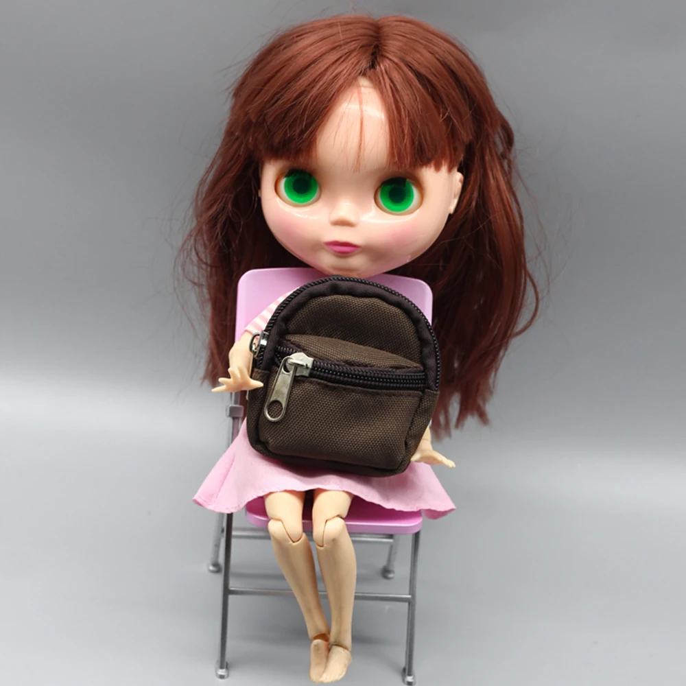 DOD BJD Dolls Bag Accessories Mini 1/6 1/8 BJD Doll Toys Backpack Cute Children Gifts Accessories doll bag toys