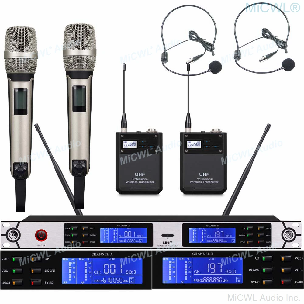 200 Channel ULXD Digital Wireless Microphone
