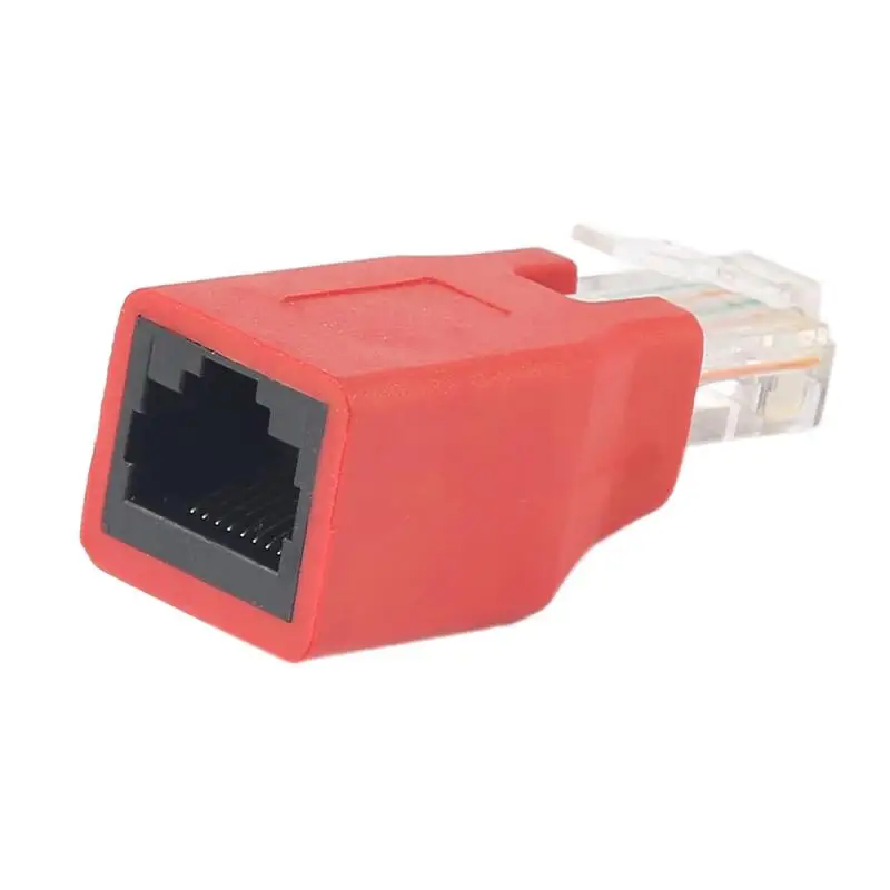 

Mini Adapter RJ45 Male to Female Network Cable Converter Extension Adapter For Computer Extra Switch Converter