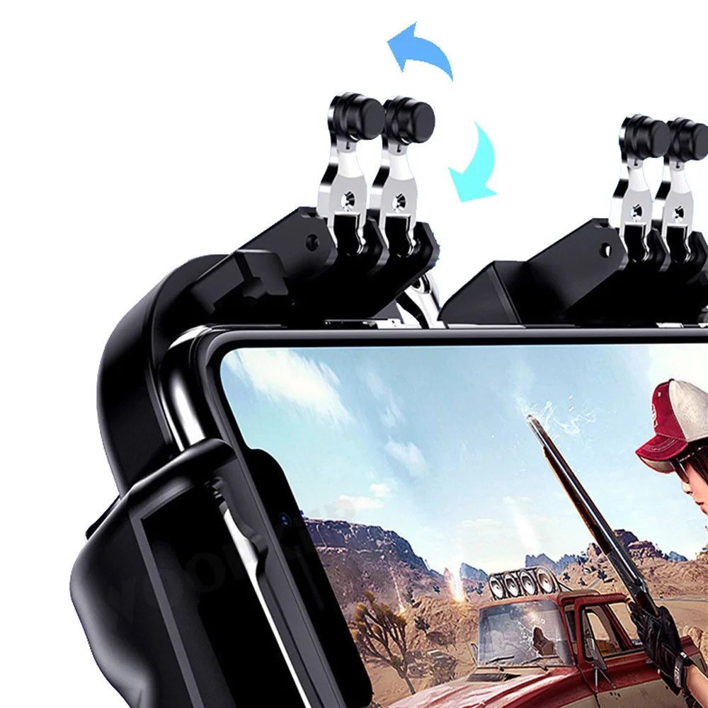 Мобильный игровой контроллер для iPhone PUBG iOS Android триггер джойстик геймпад с USB