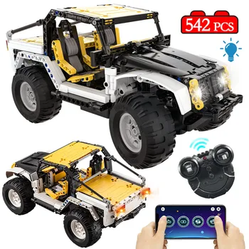 

City APP RC Racing Car Building Blocks Technic Remote Control SUV Sports Vehicle MOC Model Creator Bricks gifts Toys for boys