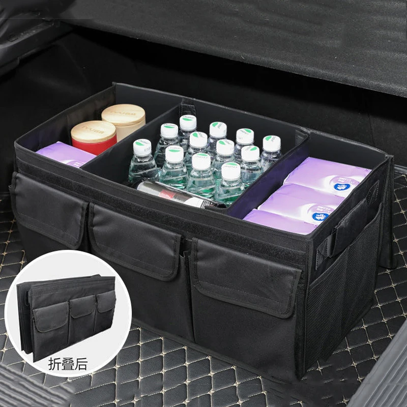 Waterproof Car Trunk Storage Box Top Grade Storage Organizer Box Storage Bag Folding Car Trunk Tool Glove Box for Sedan SUV