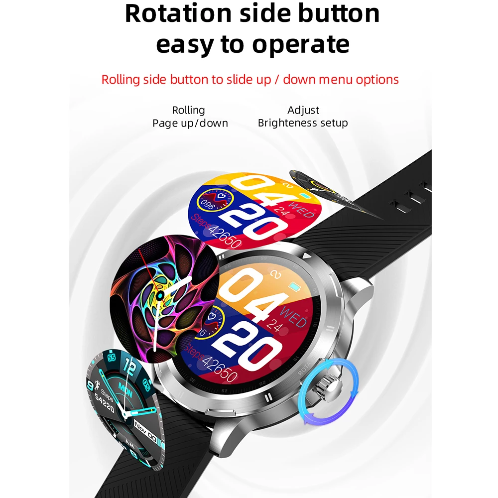 Bluetooth Смарт браслет с функцией определения пульса и артериального давления