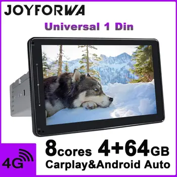 

Full Touch Screen 1280*720 4GB +64GB 8"Single Din Android Auto Radio Car Multimedia Radio WIFI 4G GPS Navigation Steering Wheel