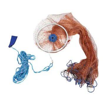 

Casting Net Fishing Nets Fishing Net Sinker Hand Throw Fish Net Diameter
