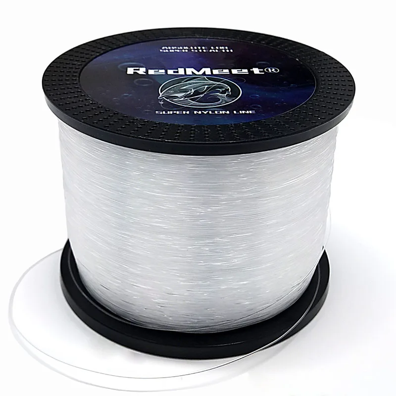 Нейлоновая Леска RedMeet мононити японский Материал джиг ловля карпа 2.5LB 28.6LB 500M/1000M
