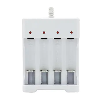 

USB Slots Battery Charger Fast Charging Short Circuit Protection AAA and AA Rechargeable Battery Station High Quality