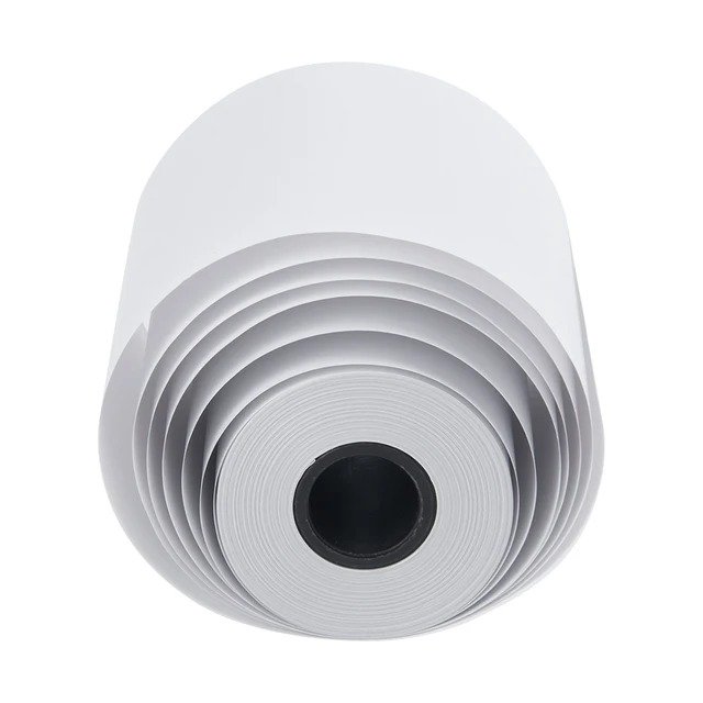 4 Tekercs 2 1/4 "X 50 (57 Mm X 36 Mm) Hőpapír Pénztárgép Hőpapír, Amíg A Hitelkártya Pdq Gépek Tekercsek - Image 4