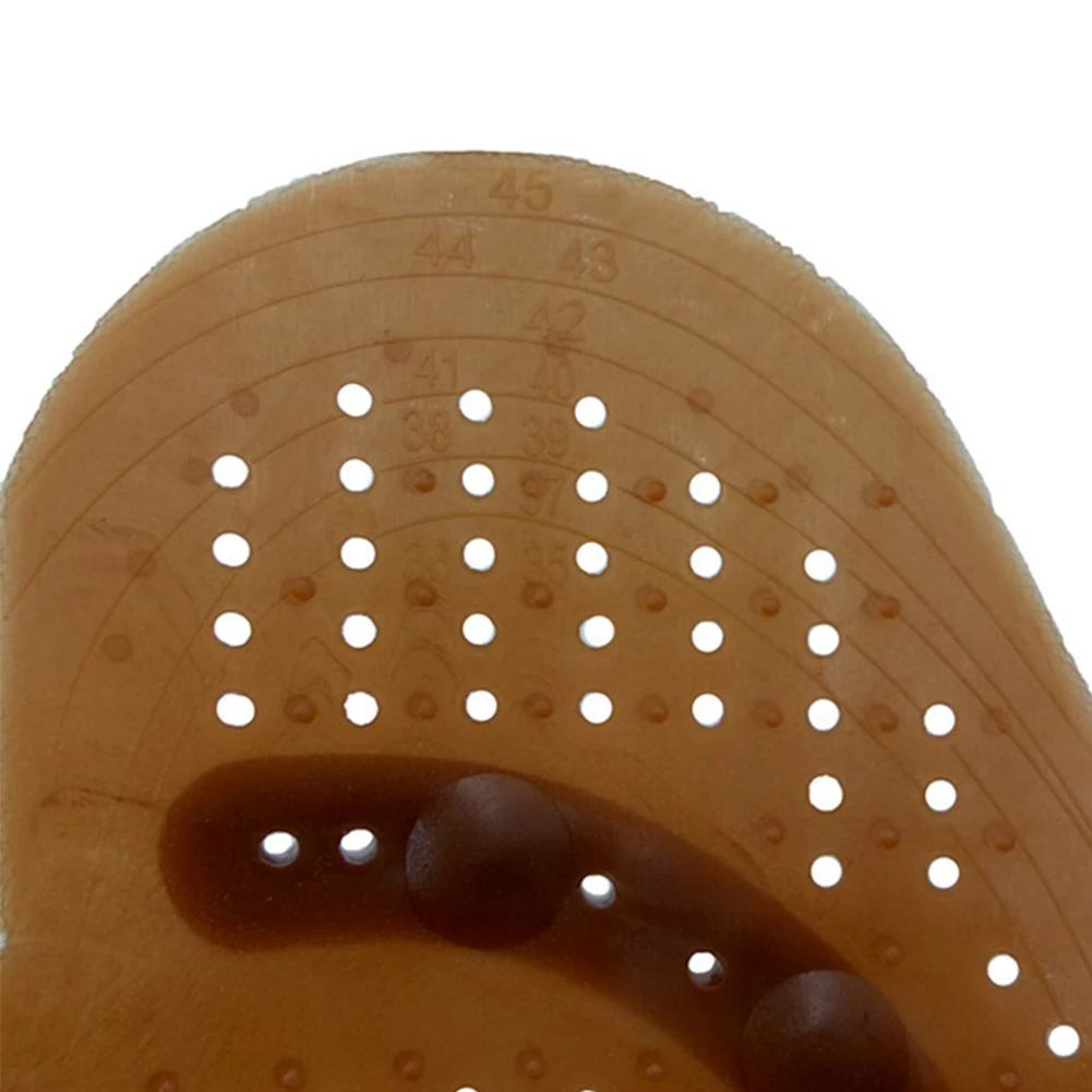 Унисекс Коричневый Анти-усталость Массаж дышащий точка терапия Комфорт стелька стопы иглоукалывание 8 Магнит колодки подушки