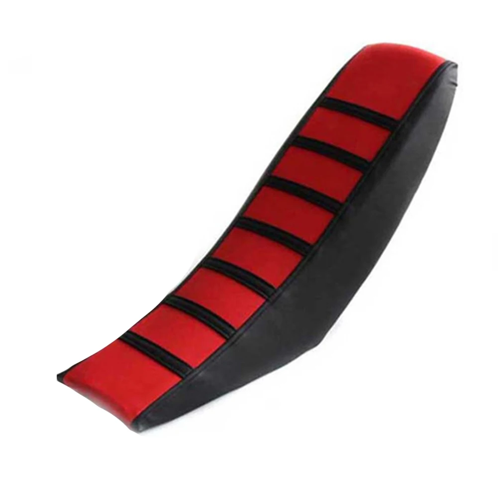 Durable Striped Gripper Non Slip Cushion Dirt Bike Pad Off Road PVC Motorcycle Seat Cover Thick Universal For Yamaha For Honda