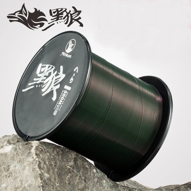 

Black Wolf Phantom 500m color changing fishing line nylon fishing line super strong fishing line fishing line