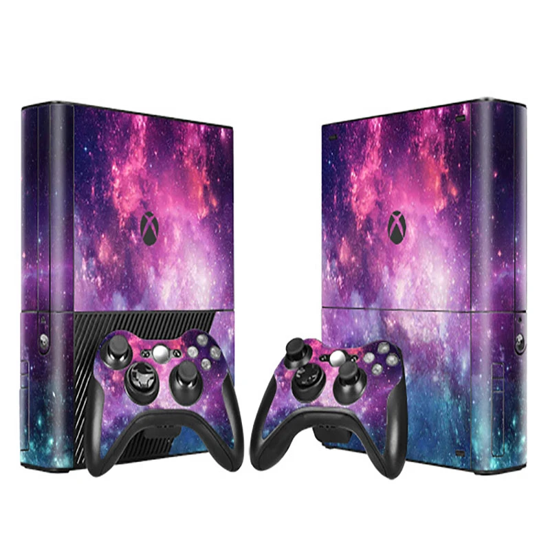 Star Skies Pattern Vinyl Sticker For Xbox 360 E Console 2 Controller Skins Cover Jogo For Microsft Xbox 360 E Accessory Stickers Aliexpress