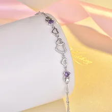 LB2035 женский браслет-цепочка 925 Серебряные модные ювелирные изделия