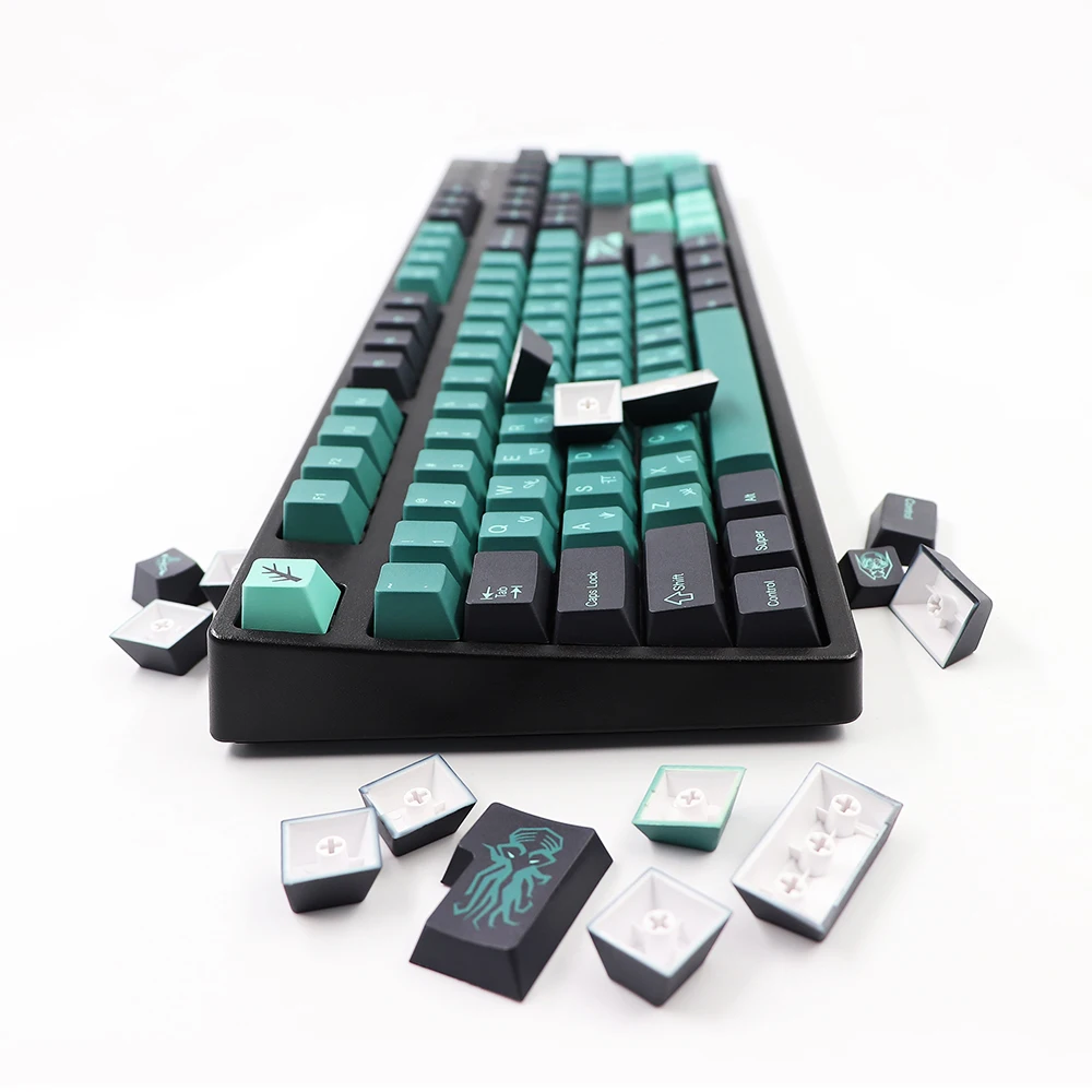 Terror Abaixo Tema PBT Dye Subbed Keycap,