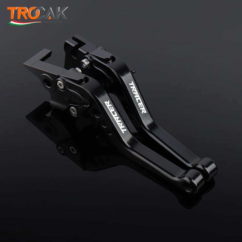 CNC 조정 가능한 오토바이 쇼트 브레이크 클러치 레버, 야마하 Tracer900 /GT Tracer 900 700 GT Tracer700 MT09 MT07 용