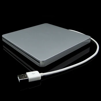 

USB 2.0 External Optical Drive DVD CD Recorder Driver for PC Computer Laptop FKU66