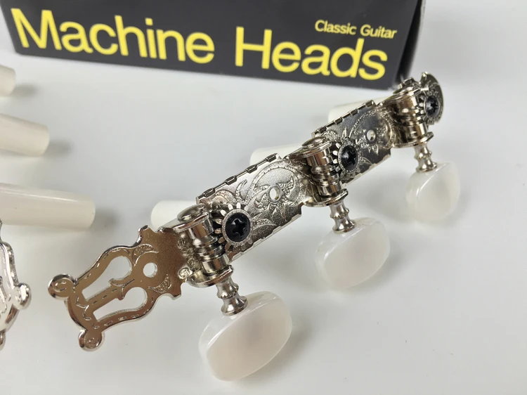 GOTOH 35G350 Серебряная Классическая гитара головки тюнеры Сделано в Японии