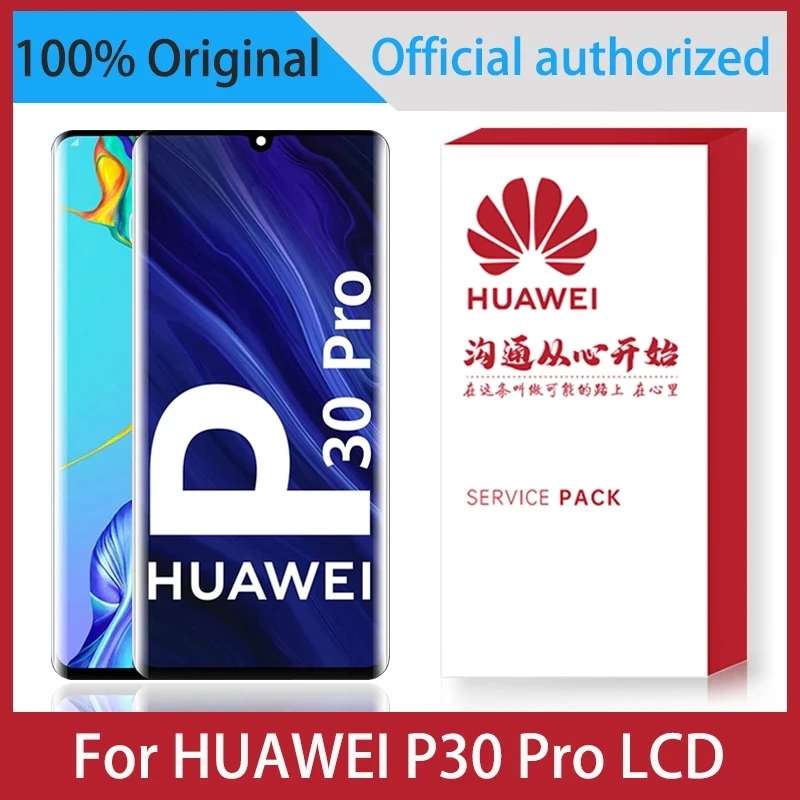 Оригинальный 6 47 &quotЖК дисплей для Huawei P30 Pro ЖК VOG L29 L09 сенсорный экран цифровой
